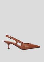 Zapatos Rhina Pump 55 de Lola Cruz en color terracota