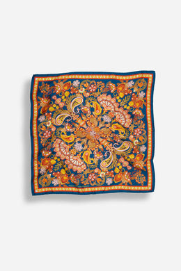 Small Scarf Volcanique Orange de Maison Lecomte Flament