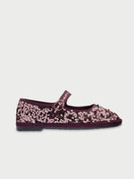 Mary Jane Little Prince Malva de Flabelus con lentejuelas lilas