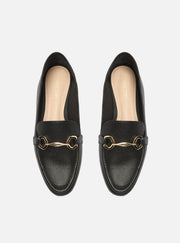 Emma Leather Loafer negro de Arezzo