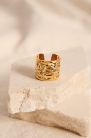 Anillo Órbita dorado Dosprimeras