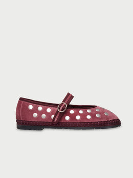 Zapato Mae Silver O'Brien rosa de Flabelus