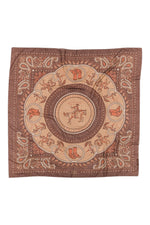 Foulard Rodeo Cappuccino Maison Lecomte Flament