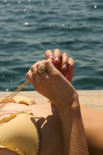 Anillo Sello de Marduk dorado de Dosprimeras